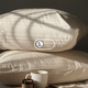 Bộ chăn ga gối | Jacquard Bamboo | Dệt Vân 80s | | 5 món | 160x200cm, 180x200cm, 200x220cm | Sọc 1cm Champion Ivory | Mềm mại, Kháng khuẩn, Thấm hút | OCTOBER BEDDING