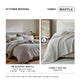 (MUA LẺ TỪNG MÓN) Waffle Cotton October Bedding dệt kim kết cấu ô vuông thoáng khí mát