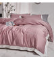 Bộ chăn ga gối | Jacquard Tencel | Dệt Vân 80s | | 5 món | 160x200cm, 180x200cm, 200x220cm | Mauve | Mềm mại, Kháng khuẩn, Thấm hút | OCTOBER BEDDING