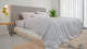 Bộ chăn ga gối | Jacquard Bamboo | Dệt Vân 80s | | 5 món | 160x200cm, 180x200cm, 200x220cm | Xám Lông Vũ | Mềm mại, Kháng khuẩn, Thấm hút | OCTOBER BEDDINGX