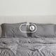 Bộ chăn ga gối | Tencel 100s | 5 món | 160x200cm, 180x200cm, 200x220cm | Grey | Mềm mại, Kháng khuẩn, Thấm hút | OCTOBER BEDDING