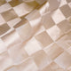 Bộ chăn ga gối | Jacquard Bamboo | Dệt Vân 80s | | 5 món | 160x200cm, 180x200cm, 200x220cm | Ô vuông Champion Ivory | Mềm mại, Kháng khuẩn, Thấm hút | OCTOBER BEDDING