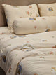 Vải Lạnh Cool Fabric Thỏ Vàng – Size 160x200, 180x200 Mát Lạnh, Đa Dạng Họa Tiết, Chăn Lõi Bông Microfiber Mát Lạnh OCTOBER BEDDING