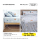 Vải Lạnh Cool Fabric Thỏ Xanh – Size 160x200, 180x200 Mát Lạnh, Đa Dạng Họa Tiết Chăn Lõi Bông Microfiber Mát Lạnh OCTOBER BEDDING