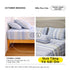 Vải Lạnh Cool Fabric Vệt Xanh – Size 160x200, 180x200 Mát Lạnh, Đa Dạng Họa Tiết Chăn Lõi Bông Microfiber Mát Lạnh OCTOBER BEDDING