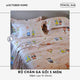 Bộ chăn ga gối | Jacquard Bamboo Premium | Dệt Vân 80s | | 5 món | 160x200cm, 180x200cm, 200x220cm | Thỏ Cute | Mềm mại, Kháng khuẩn, Thấm hút | OCTOBER BEDDING