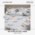 Bộ chăn ga gối | Jacquard Bamboo Premium | Dệt Vân 80s | Tàu Bay | 5 món | 160x200cm, 180x200cm, 200x220cm |  | Mềm mại, Kháng khuẩn, Thấm hút | OCTOBER BEDDING