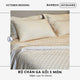Bộ chăn ga gối | Jacquard Bamboo Premium | Dệt Vân 80s | | 5 món | 160x200cm, 180x200cm, 200x220cm | Ô Vuông Ivory | Mềm mại, Kháng khuẩn, Thấm hút | OCTOBER BEDDING
