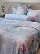 Bộ chăn ga gối | Tencel 100s | 5 món | 160x200cm, 180x200cm, 200x220cm | Hoa Lá | Mềm mại, Kháng khuẩn, Thấm hút | OCTOBER BEDDING