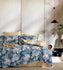 Bộ drap Tencel 60s -  Lá Nền Xanh