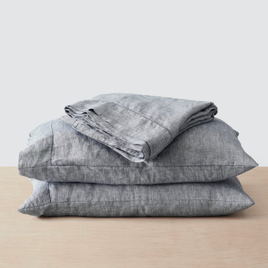 Bộ drap Cotton Organic - Xám Đậm | October Bedding